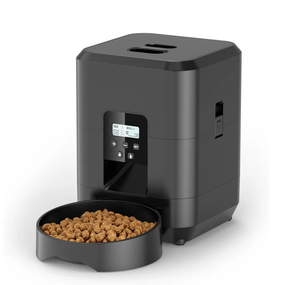 Distributeur Automatique pour Chats – Portions Réglables 50-100 g, Écran LCD Programmable (1)