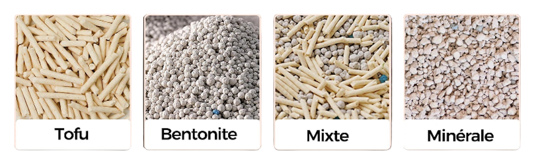 Litière Agglomeree Tofu Bentonite Mixte Minerale