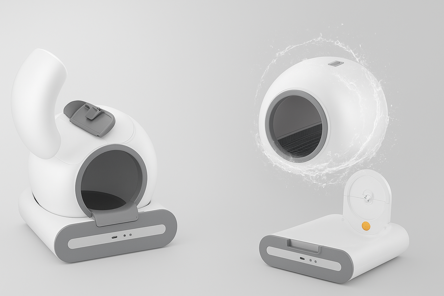 Litiere Chat Automatique Doel (1)