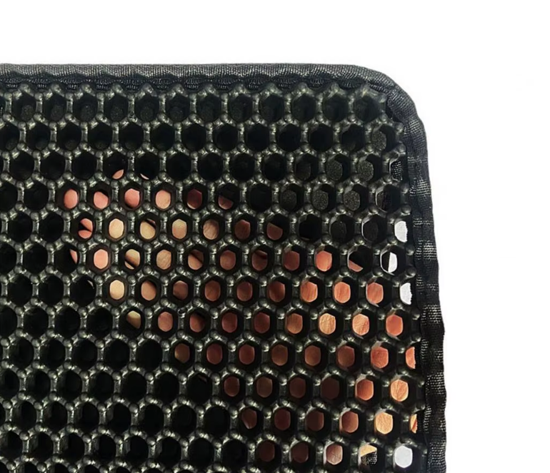 Tapis de Litière pour Chat – Grande Taille, Double Couche Nid d’Abeille, Imperméable et Anti-Dispersion (5)